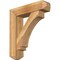 Ekena Millwork Imperial Craftsman Rough Sawn Bracket w/ Offset Brace, Western Red Cedar, 8"W x 32"D x 36"H BKT0806X32X36IMP04RWR - alternate 1